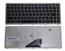 Клавиатура для ноутбука Lenovo IdeaPad U310 серебро 