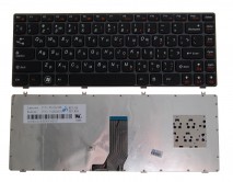 Клавиатура для ноутбука Lenovo V380 черная 