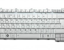 Клавиатура для ноутбука Toshiba Satellite A200/A205/A210/A215 белая 