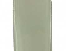 Чехол iPhone 6/6S силикон прозрачный черный 