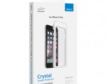 Защитная плёнка iPhone 6/6S Plus, Deppa прозрачная и рамка для легкой установки,61360 