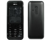 Корпус Nokia 220 DS + клавиатура черный 2 класс 