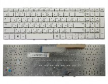 Клавиатура для ноутбука Samsung NP350V5C белая 