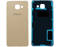 Задняя крышка Samsung A510F Galaxy A5 (2016) золото 1 класс 