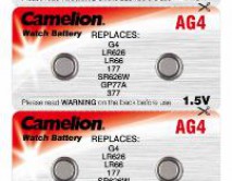 Элемент марганцево-щелочной Camelion AG04/377/SR626W/LR626/LR66/177/GP77A (10-BL) цена за 1шт 