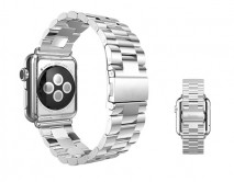 Ремешок Watch Series 42mm/44mm нержавеющая сталь серебро 