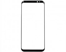 Стекло дисплея Samsung G955 Galaxy S8 Plus черное 