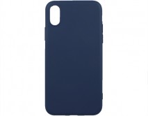 Чехол iPhone X (SG86) синий 