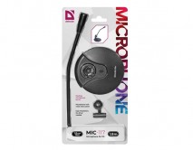 Микрофон компьютерный Defender MIC-117 черный, 1.8м, 64117 