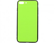Чехол iPhone 7/8 Plus Glass зеленый 