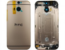 Задняя крышка HTC One M8 золото 1 класс 