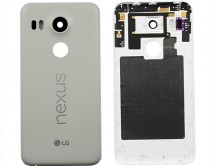Задняя крышка Nexus 5X LG H791 белая 1 класс 