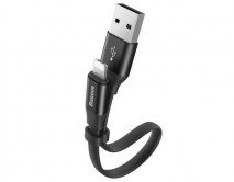 Кабель 2в1 Baseus Two-in-one Lightning + microUSB - USB черный 1.2м (CALMBJ-01) 