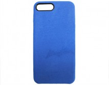 Чехол iPhone 7/8 Plus Suede синий 