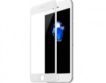 Защитное стекло iPhone 6/6S 6D (тех упак) белое 