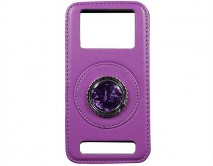 Чехол-бампер универсальный с кольцом L (фиолетовый) 