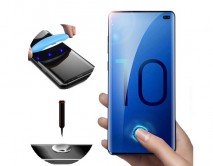 Защитное стекло Samsung N950F Galaxy Note 8 3D Full прозрачное с клеем и UV лампой 