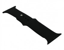 Ремешок Watch Series 42mm/44mm/45mm силиконовый black, SM #1 