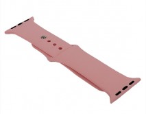 Ремешок Watch Series 38mm/40mm силиконовый light pink SM #17 