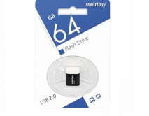 USB Flash SmartBuy LARA 64GB черный, SB64GBLARA-K 