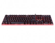 Клавиатура USB игровая Redragon Dyaus RU, 7 цветов подсветки, черная, 75076 