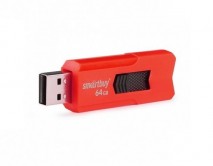 USB Flash 3.0 SmartBuy STREAM 64GB красный, SB64GBST-R3 