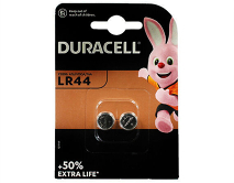 Батарейка Duracell LR44 2-BL, цена за упаковку 