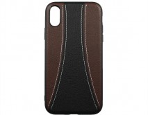 Чехол iPhone XR NX case (коричневый) 