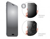 Защитное стекло Samsung A405F Galaxy A40 (2019) матовое черное 