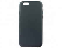 Чехол iPhone 6/6S Leather Case без лого, темно-синий 