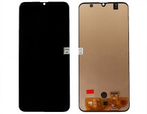 Дисплей Samsung A307FN Galaxy A30s + тачскрин черный (Копия OLED)