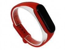 Ремешок Xiaomi Mi Band 5 силиконовый красный #21 