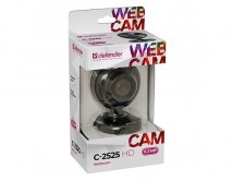 Веб-камера Defender C-2525HD 2МП, кнопка фото, 63252 