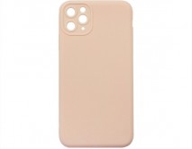 Чехол iPhone 11 Pro Max Силикон Matte 2.0mm (розовый песок) 