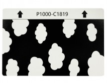 Защитная плёнка текстурная на заднюю часть Узоры (Облака белые, C1819) 