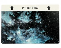 Защитная плёнка текстурная на заднюю часть Космос (Млечный путь, 1187) 