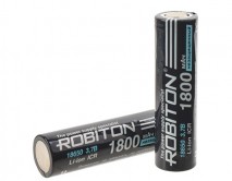 Аккумулятор Robiton 18650 1800NP-PK1 3.7B, 1800 mAh, Li-Ion 