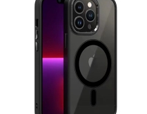 Чехол iPhone 11 Acrylic MagSafe, с магнитом, черный 