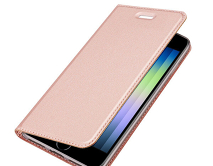 Чехол книжка Samsung S21 FE Dux Ducis, розовое золото 