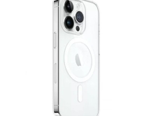 Чехол iPhone 14 Pro Max MagSafe с магнитом, прозрачный 
