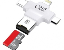 CardReader 3in1 microSD - 8pin/type-c/usb 