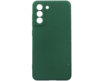 Чехол Samsung S21 FE Colorful (темно-зеленый) 
