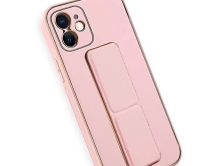Чехол iPhone 13 Pro Max Sunny Leather+Stander (розовый) 
