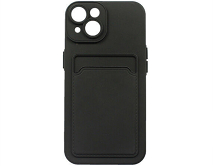Чехол iPhone 14 TPU CardHolder (черный) 