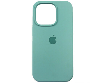 Чехол iPhone 14 Pro Silicone Case copy (Blue Sea)