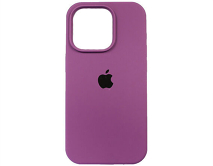Чехол iPhone 14 Pro Silicone Case copy (Purple) 