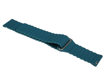 Ремешок Samsung/Huawei/Amazfit Bip/GTS 20mm leather loop синий #6 