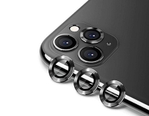 Защитная накладка на камеру iPhone 11 Pro/11 Pro Max черная (комплект 3шт) 