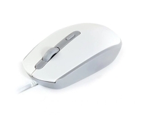 Проводная мышь USB Smartbuy ONE 280-W бесшумная, бело-серая, SBM-280-WG 